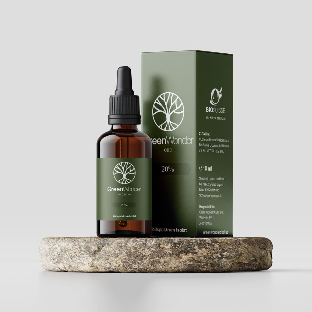 Bio CBD Öl 20% THC frei